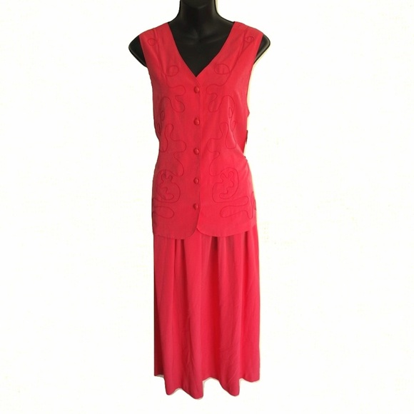 Hiroko Sleeveless Silk Top- Sz. Small - Picture 1 of 5